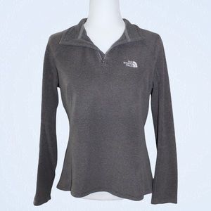 THE NORTH FACE Grey 1/4 Zip Lightweight Pullover Jacket